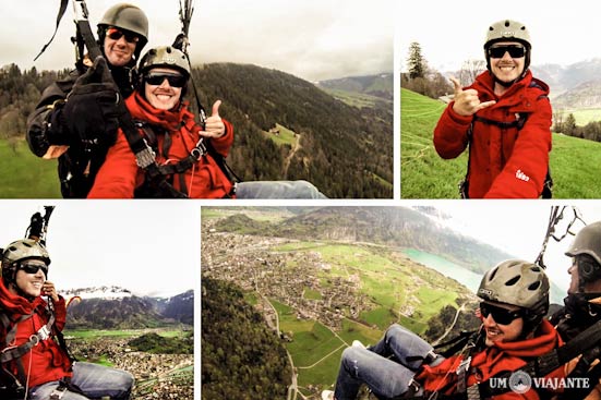 Paraglider Interlaken, Suíça