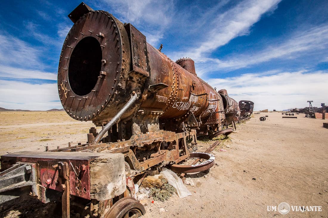 Uyuni, Bolívia - Cemitério de Trens