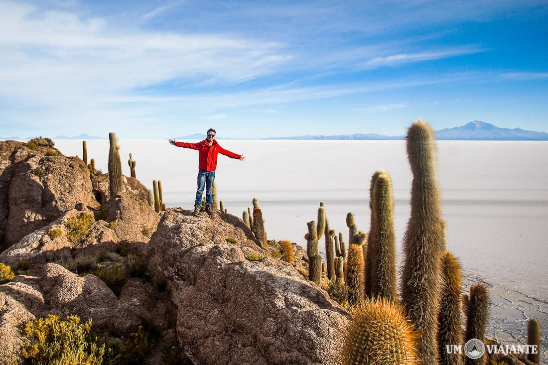 Ilha de Cactus - Salar de Uyuni - Bolívia