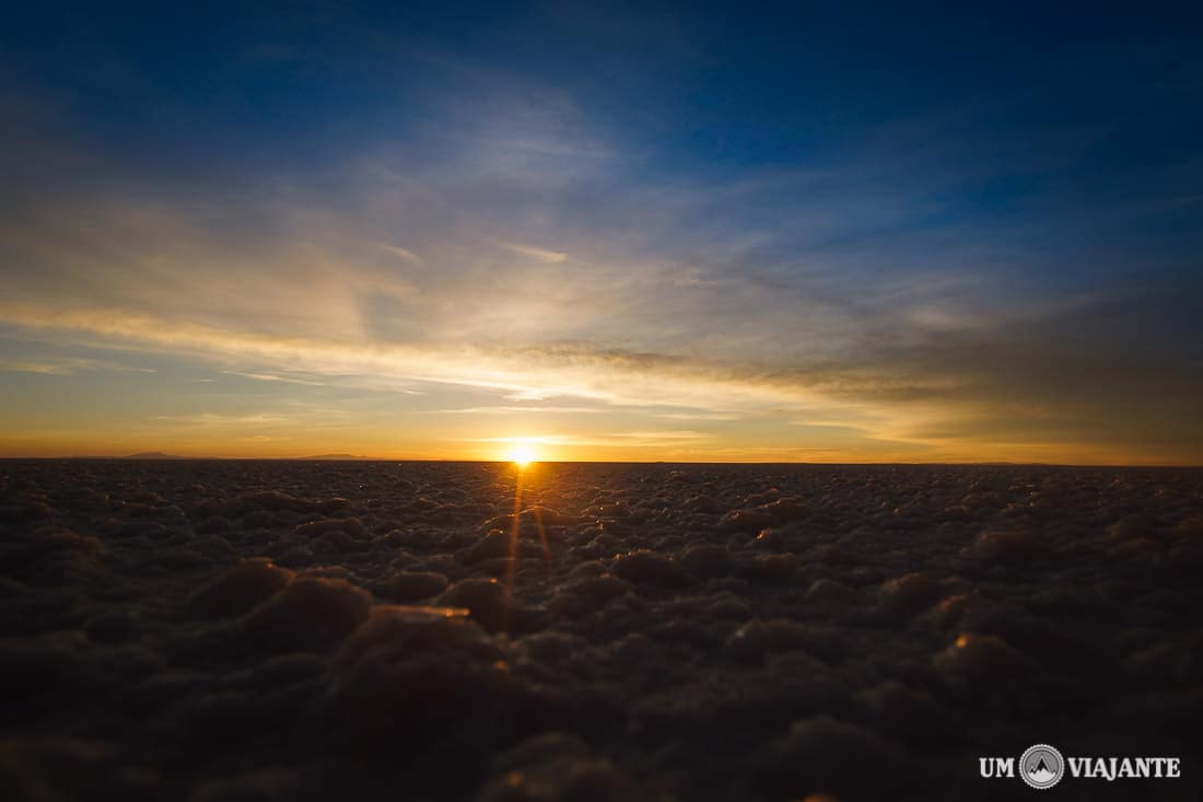 Salar de Uyuni - Nascer do sol no deserto