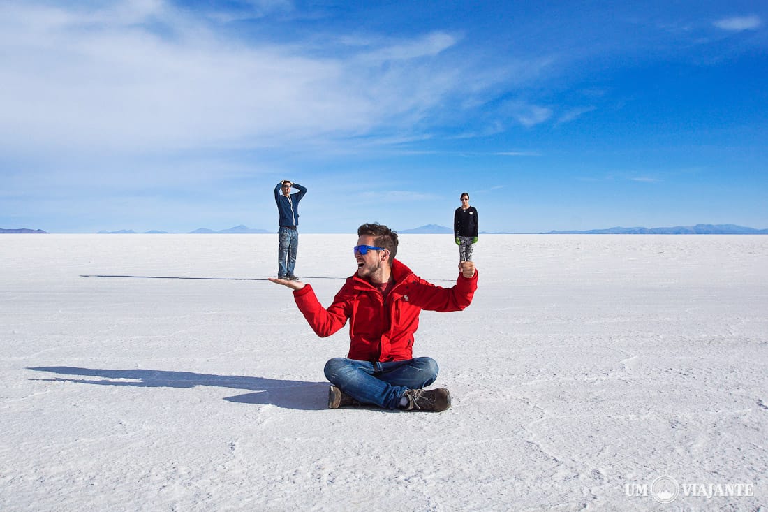 Salar de Uyuni - Ilusão de Ótica