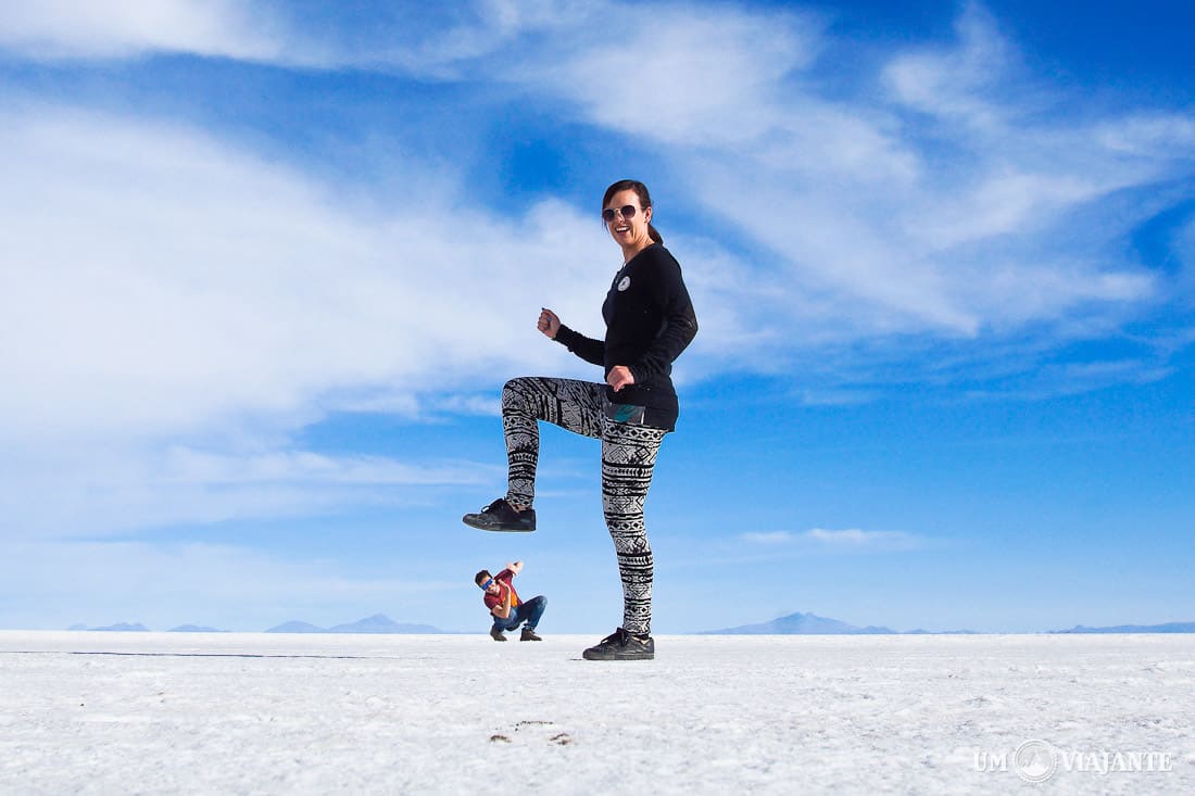 Salar de Uyuni - Ilusão de Ótica