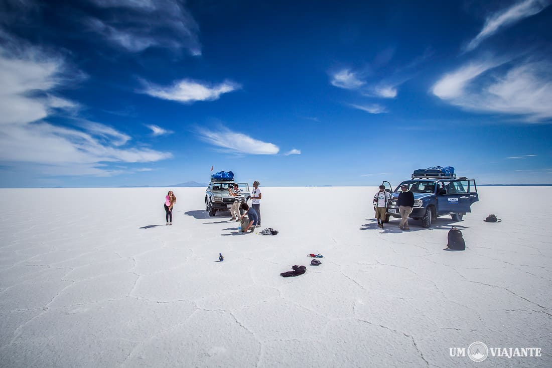 Salar de Uyuni - Carros da Cordillera Traveller