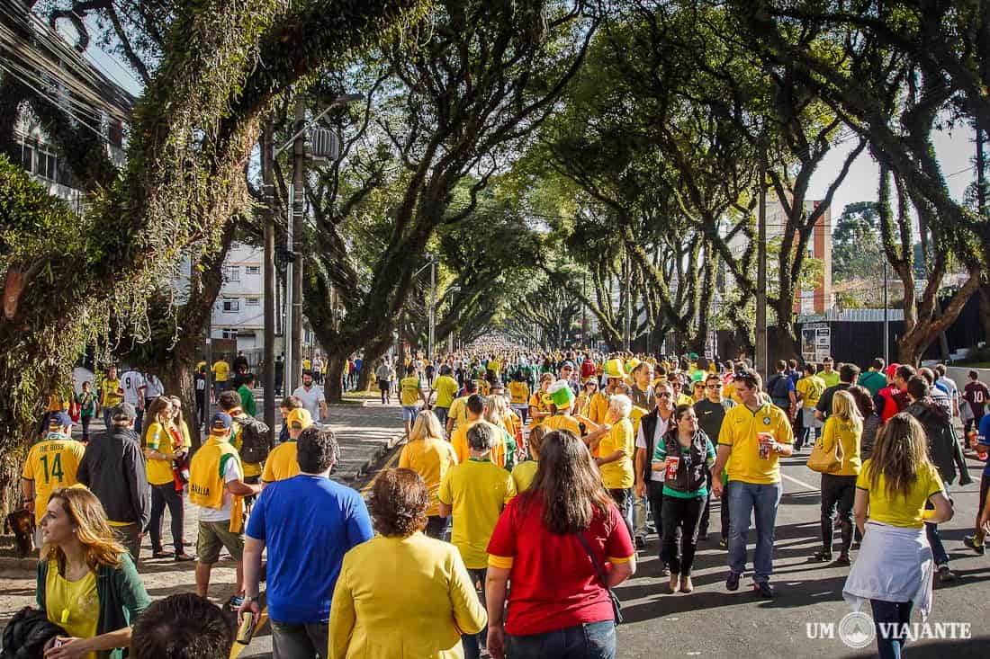 Curitiba - Espanha - Australia - Copa do Mundo