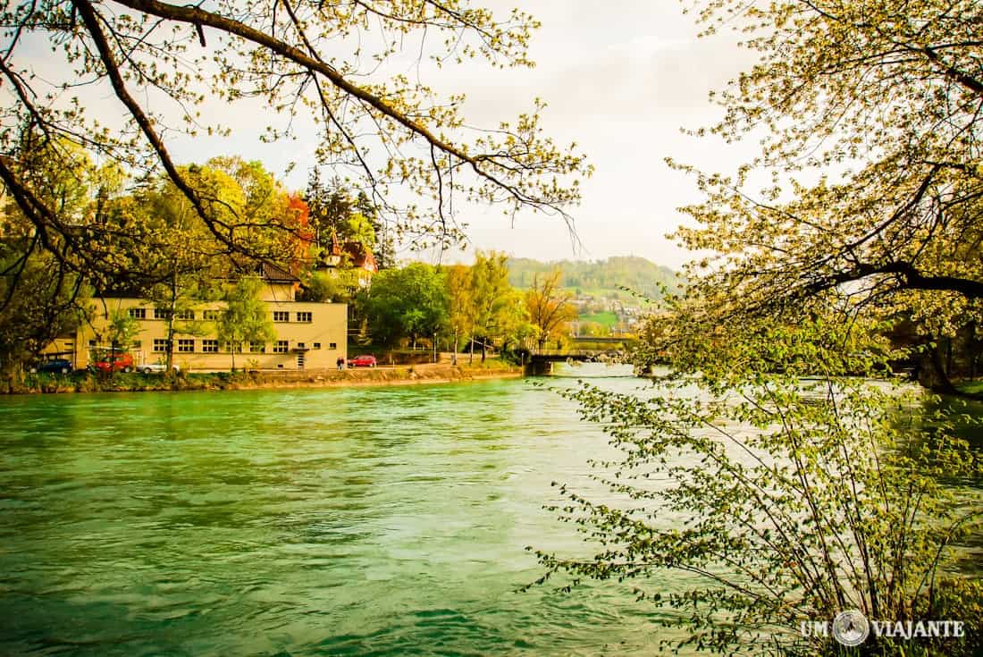 Em frente ao Youth Hostel Bern, Suíça