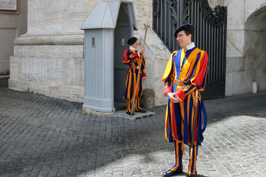 Guarda Suíça Pontifícia - Vaticano, Itália