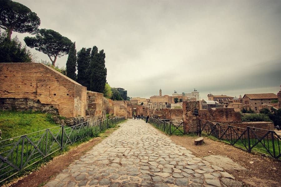 Foro Romano - Palatino - Roma, Itália