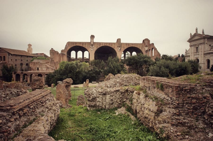 Foro Romano - Palatino - Roma, Itália