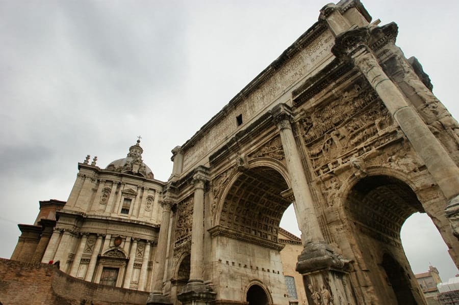 Foro Romano - Palatino - Roma, Itália