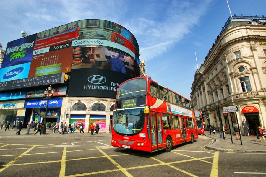 Piccadilly Circus, Londres