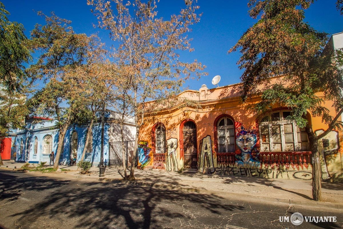 Bellavista, meu bairro favorito em Santiago