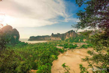 As trilhas, o view point e a lagoa secreta de Railay Beach