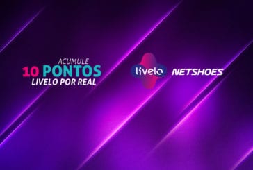 Ganhe 10 pontos Livelo por cada real gasto na Netshoes