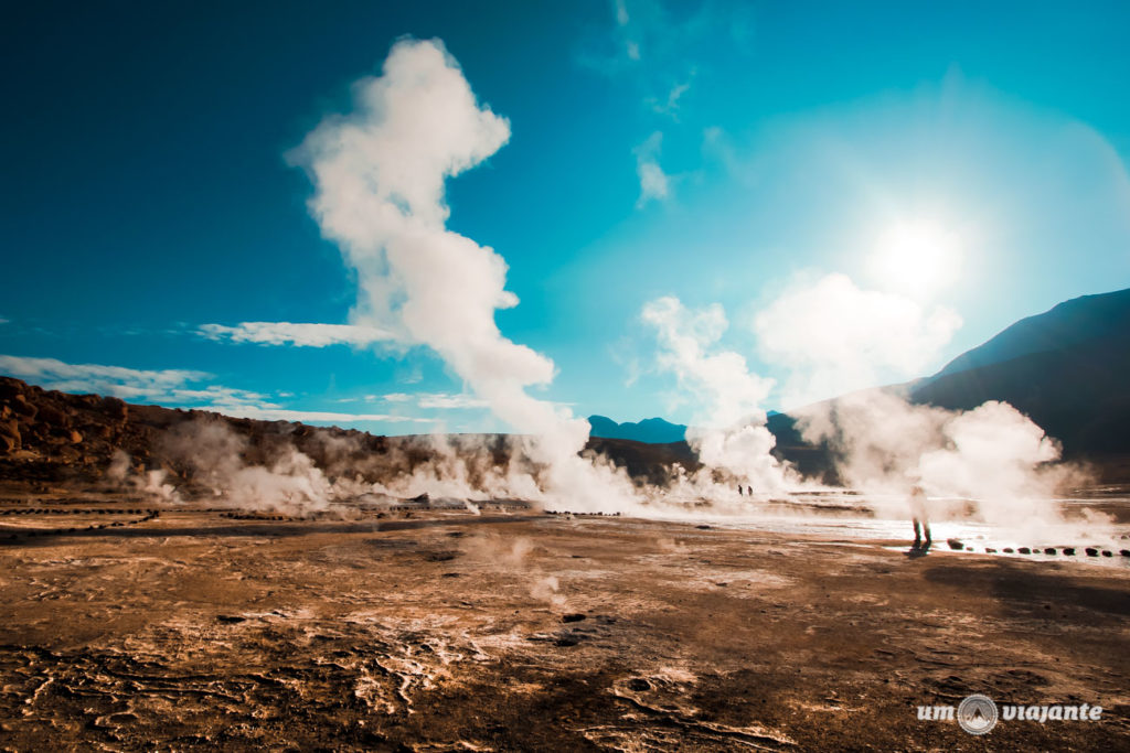 Geiser El Tatio, no Deserto do Atacama | Foto: Robson Franzói @blogumviajante