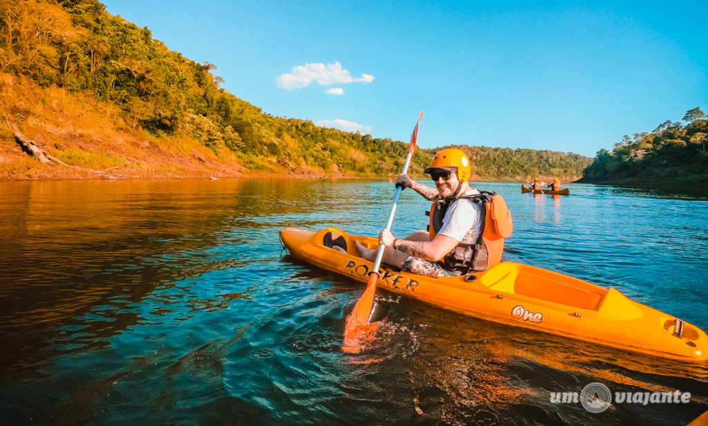 Aguaray Eco Esportes: passeio de caiaque em Foz do Iguaçu