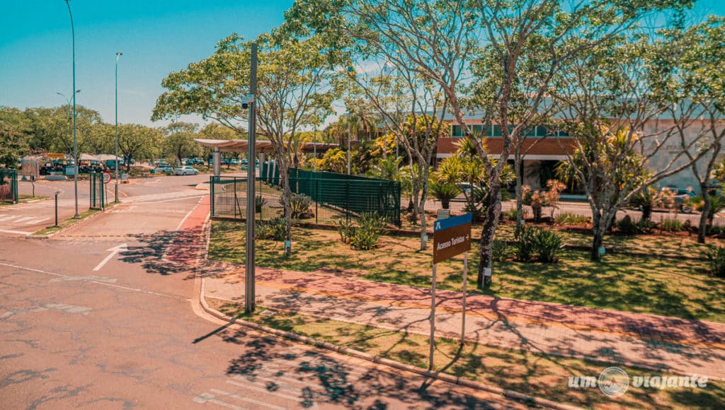 Entrada do Centro de Recepção de Visitantes Itaipu