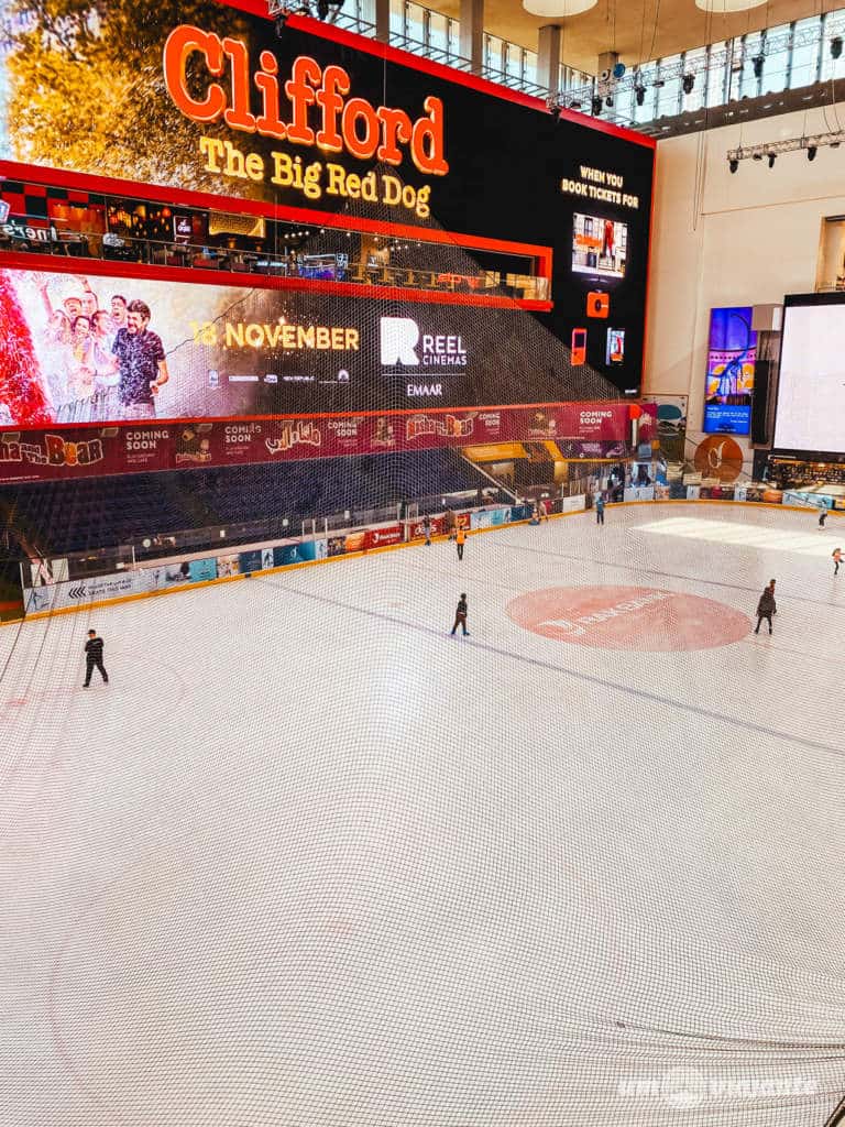 Pista de Patinação Olímpica - Dubai Ice Rink