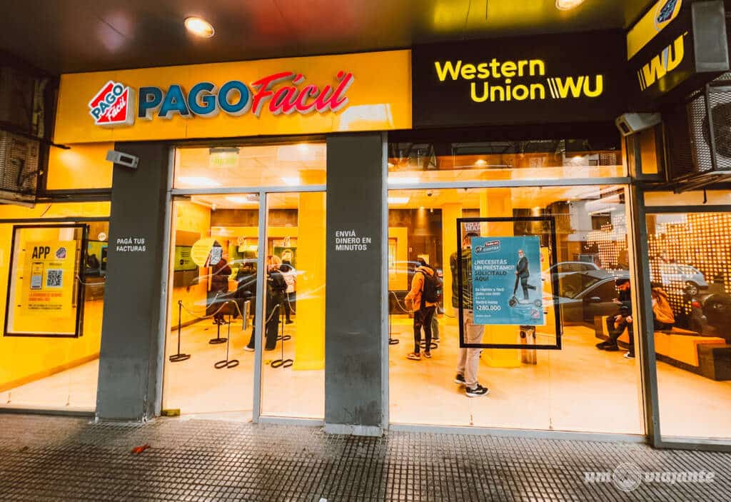 Wester Union em Buenos Aires, no bairro Palermo