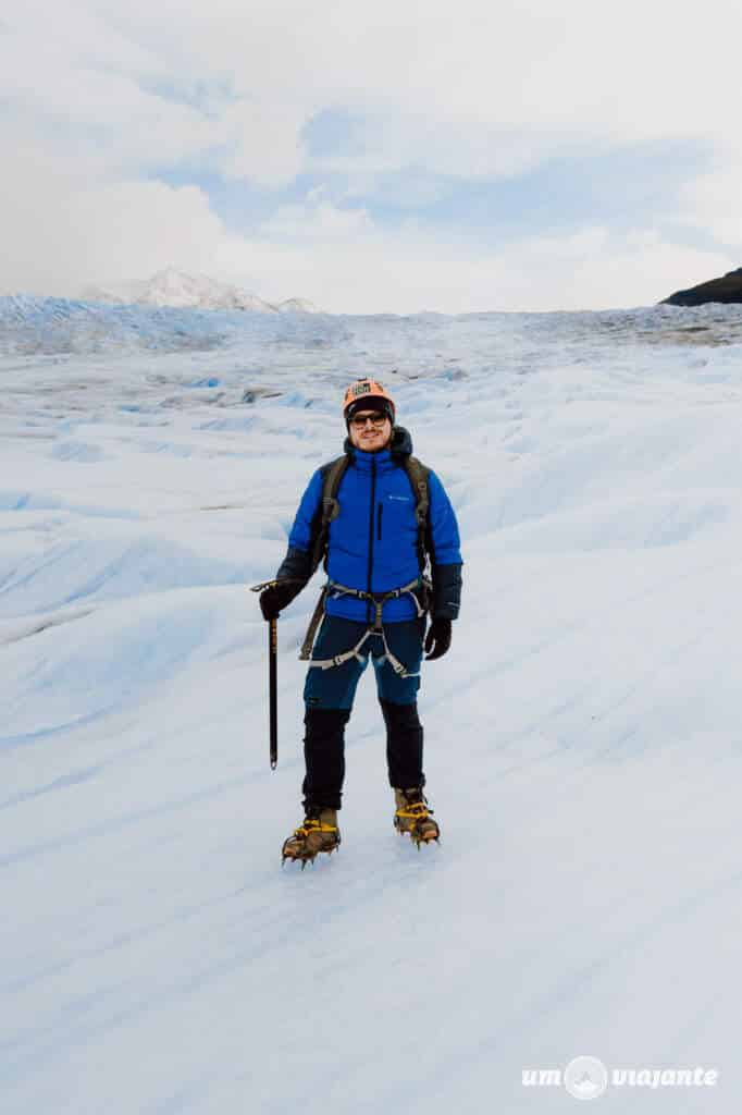 Jaqueta Columbia na Patagônia Chilena - Glaciar Grey, Um Viajante