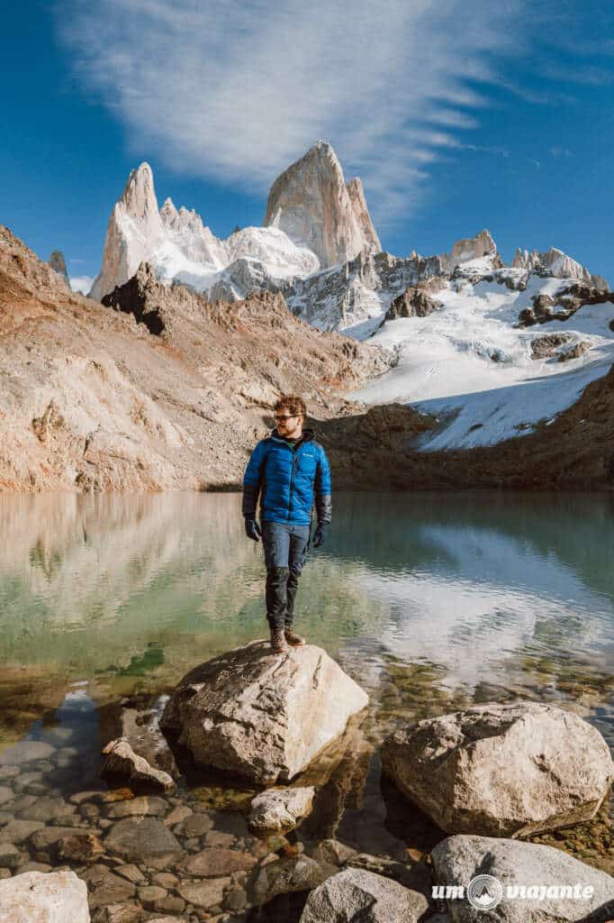 Jaqueta Columbia na Patagônia Argentina, Um Viajante