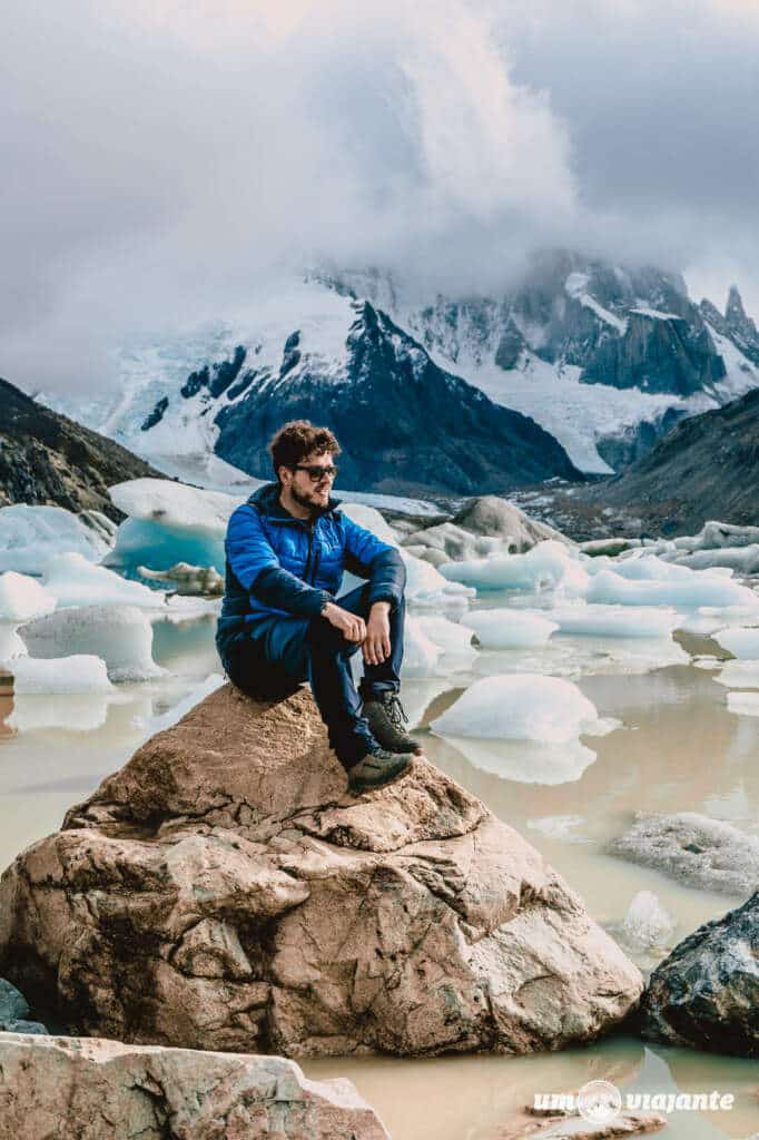 Jaqueta Columbia na Patagônia Argentina, Um Viajante