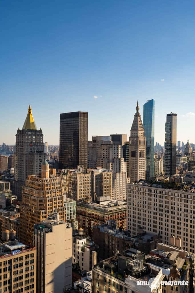 Quarto com vista para Nova York e Empire State | Virgin Hotel