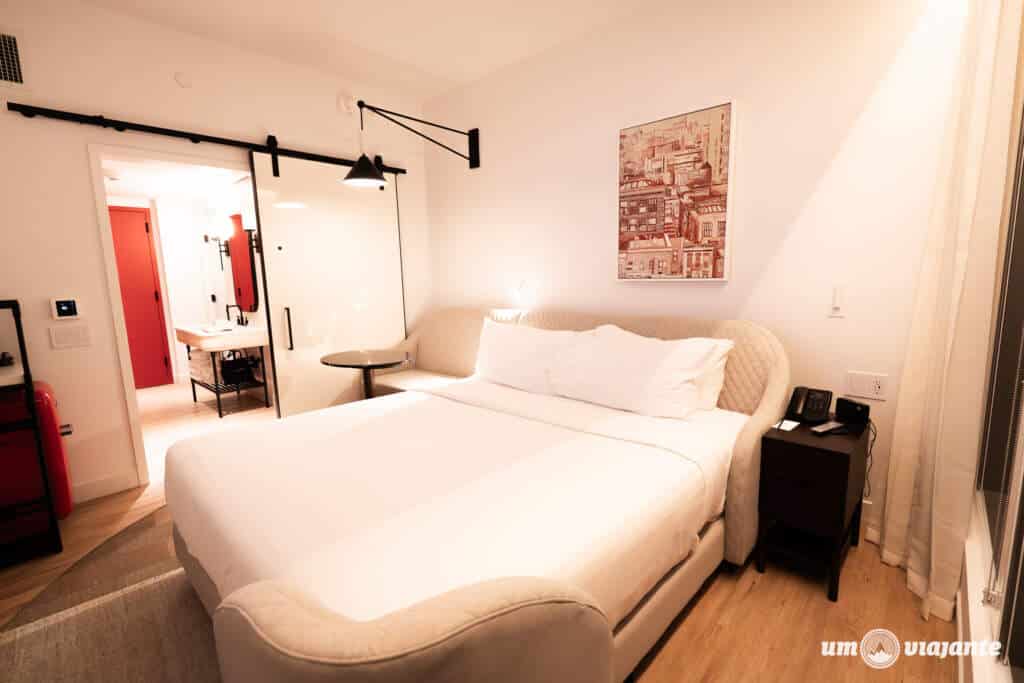 Conforto, diferenciais e comodidades do Virgin Hotel