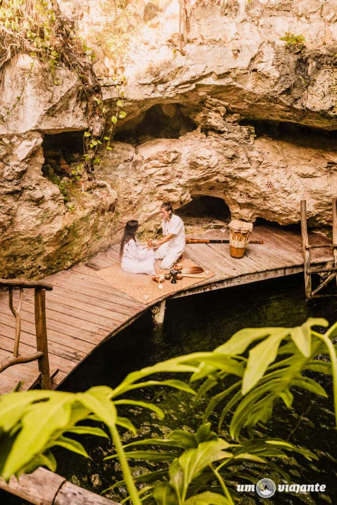 Cenote Kan Tulum Cerimônia