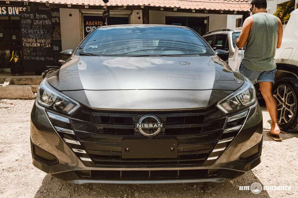 Nosso carro em Tulum